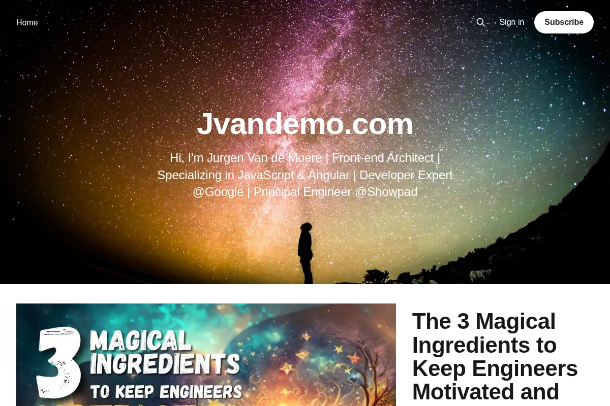 Jvandemo.com