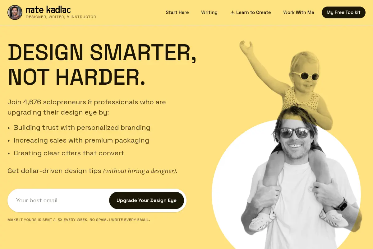 Nate Kadlac: Designer, Writer, Instructor