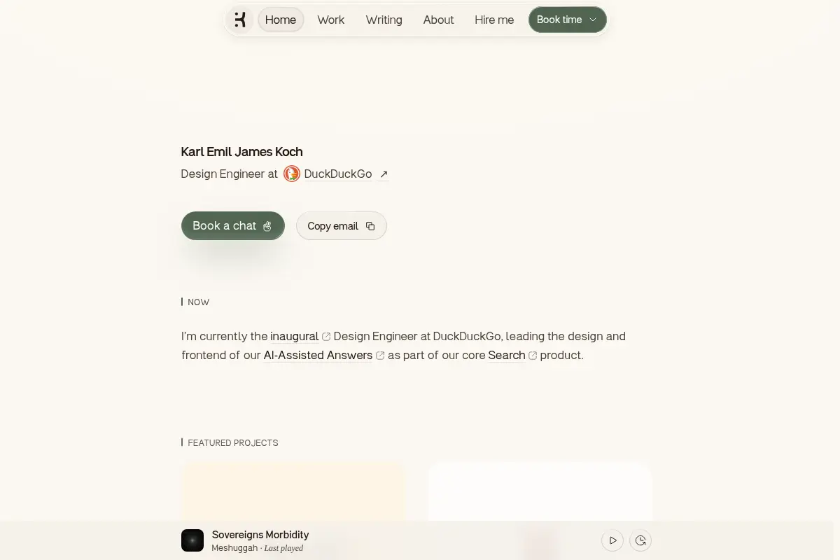 Karl Koch — Design Engineer