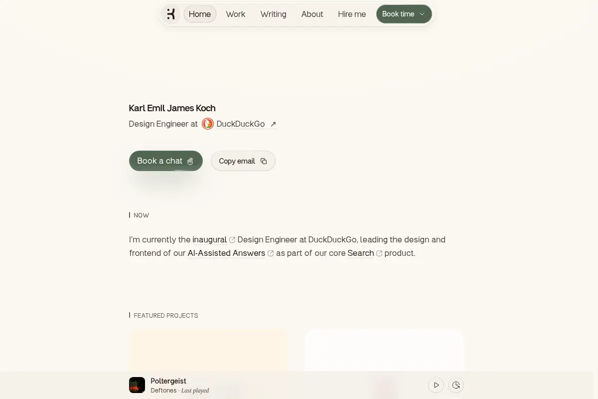Karl Koch — Design Engineer