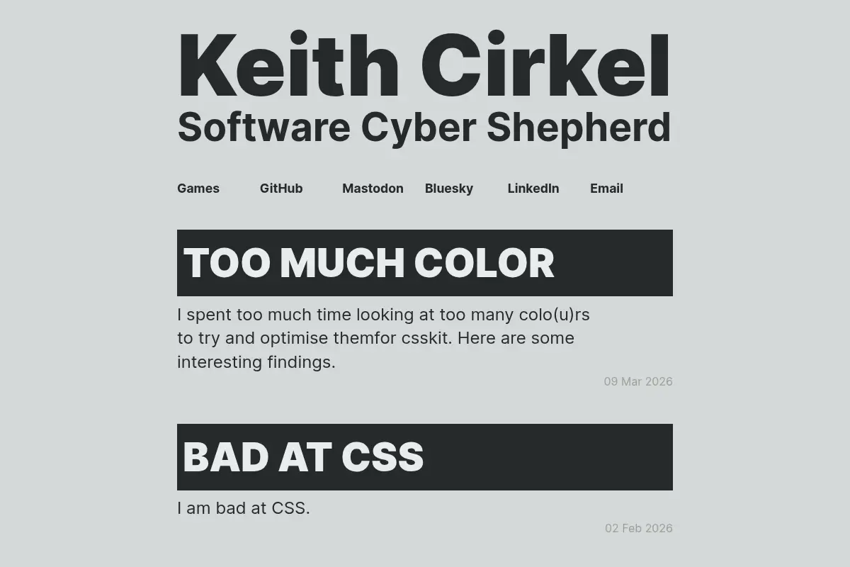 Keith Cirkel