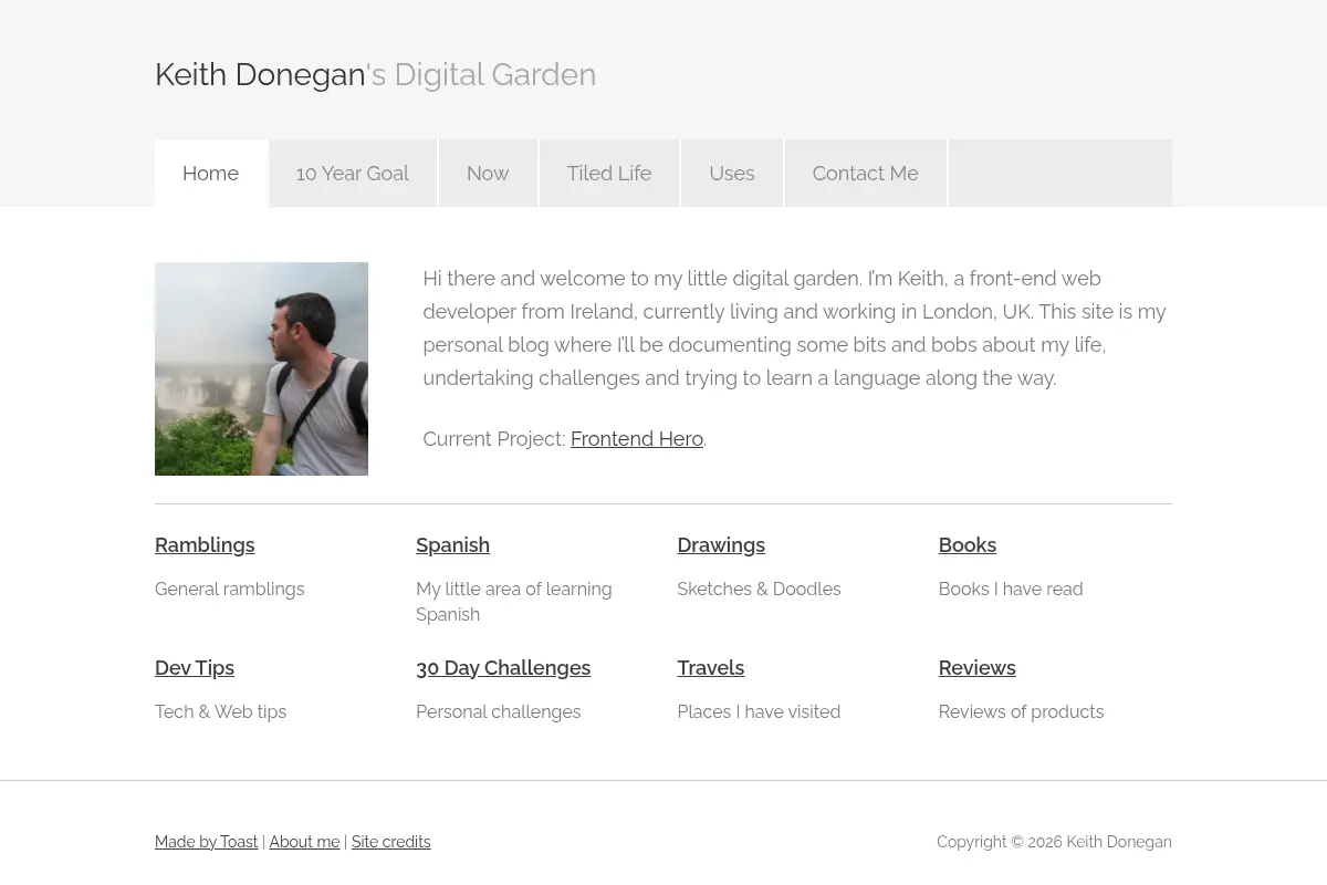 Keith Donegan - Web Developer