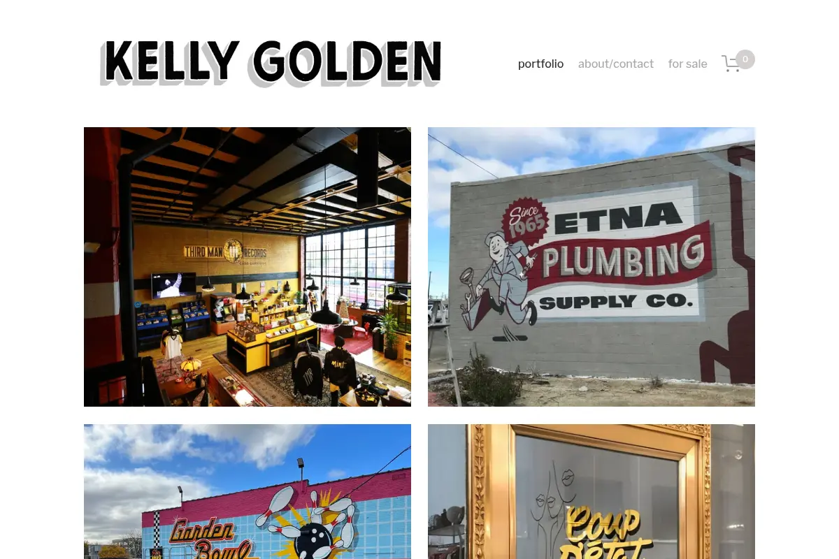 Kelly Golden - Sign Painter - Portfolio