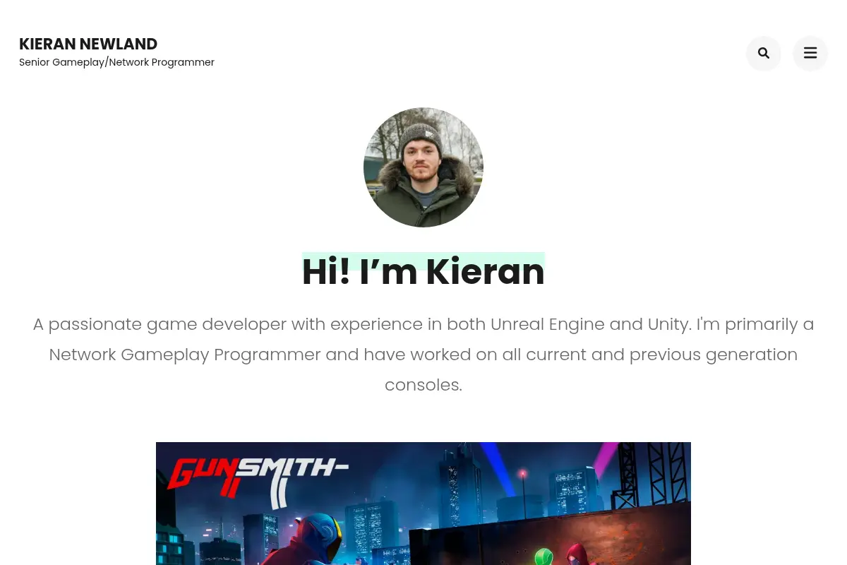 Kieran Newland - Unreal Networking Blog