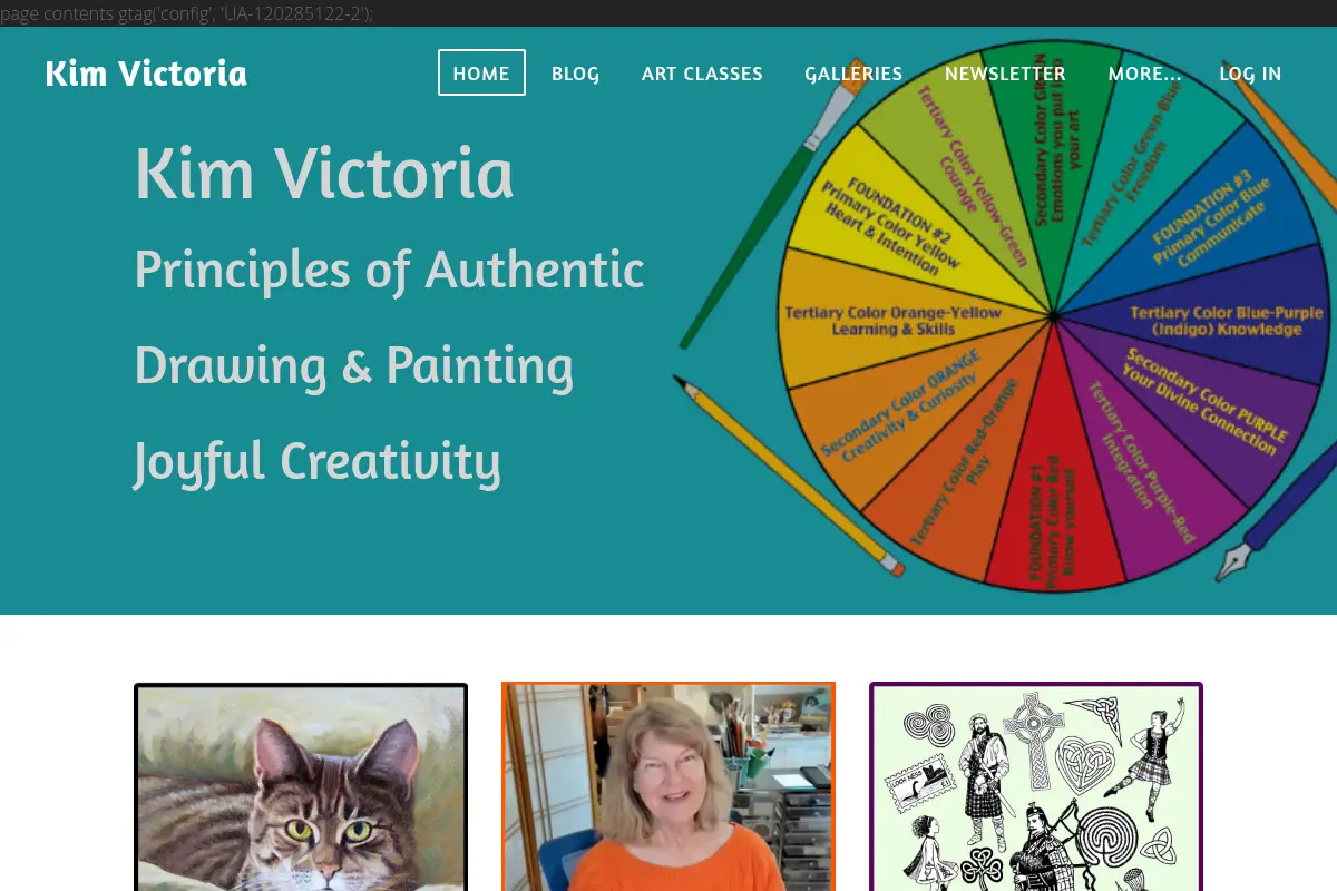 Kim Victoria: Painting With Intention