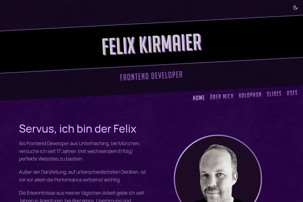 Felix Kirmaier - Frontend Developer