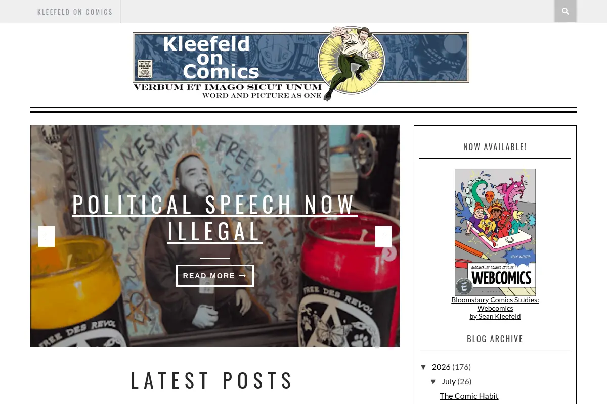 Kleefeld on Comics