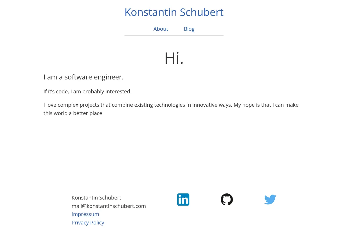 Konstantin Schubert
