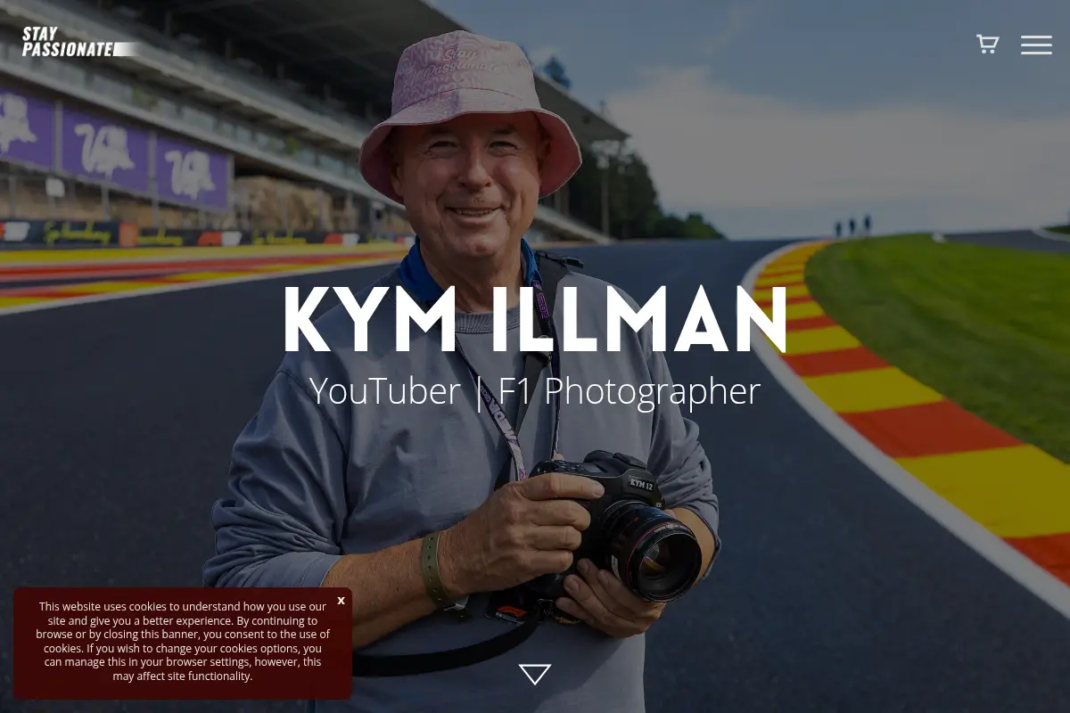 Kym Illman - YouTuber | F1 Photographer