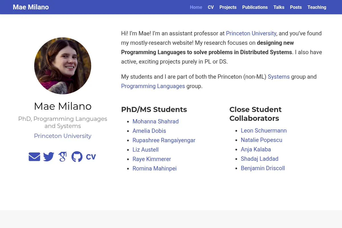 Mae Milano