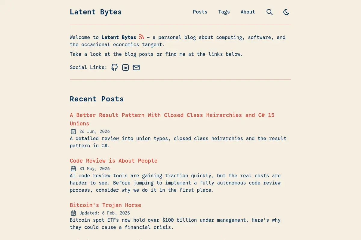 Latent Bytes