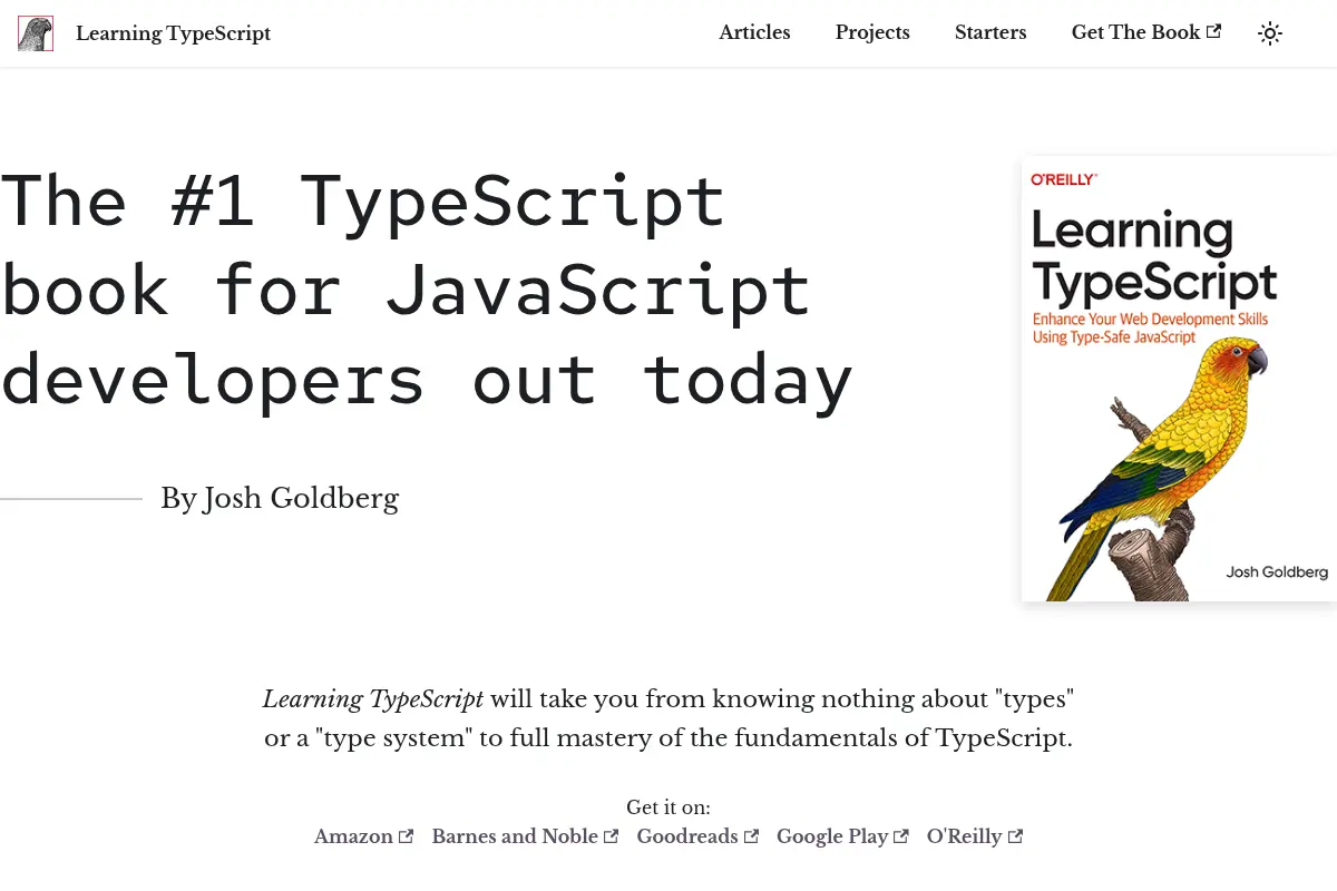 Learning TypeScript