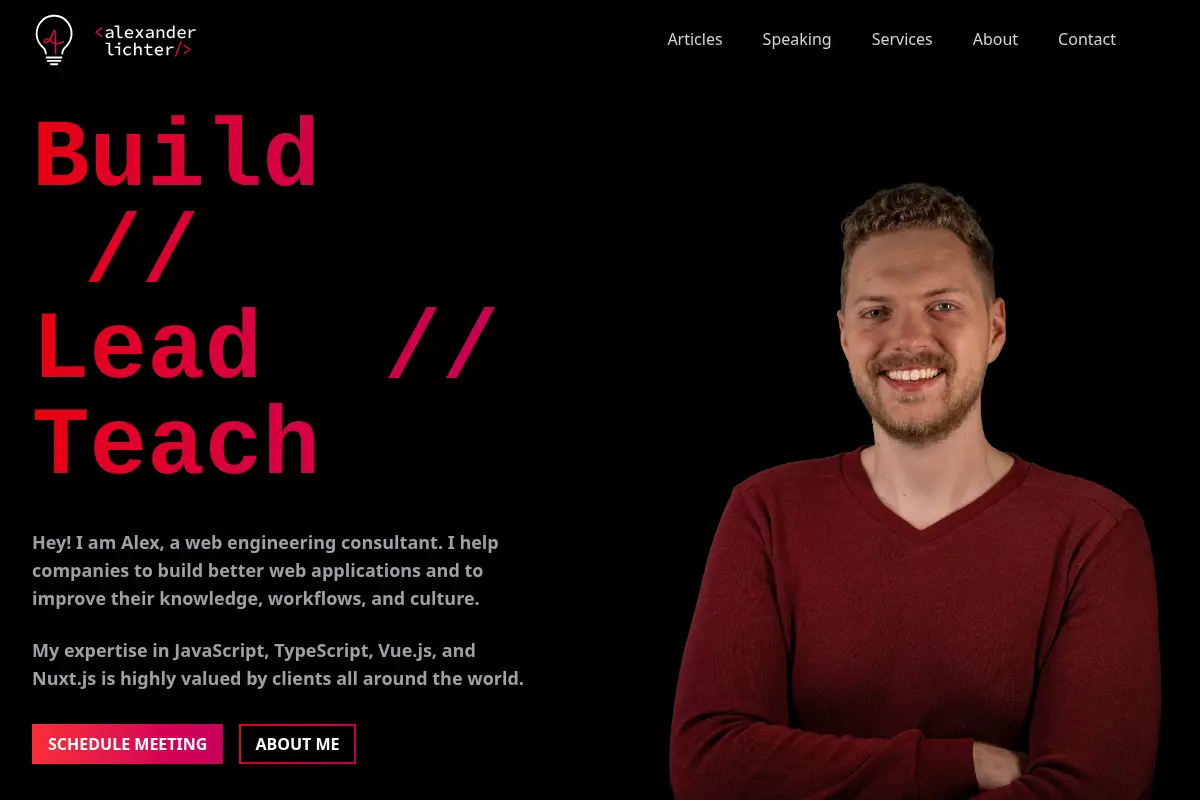 Alexander Lichter - Web Engineering Consultant