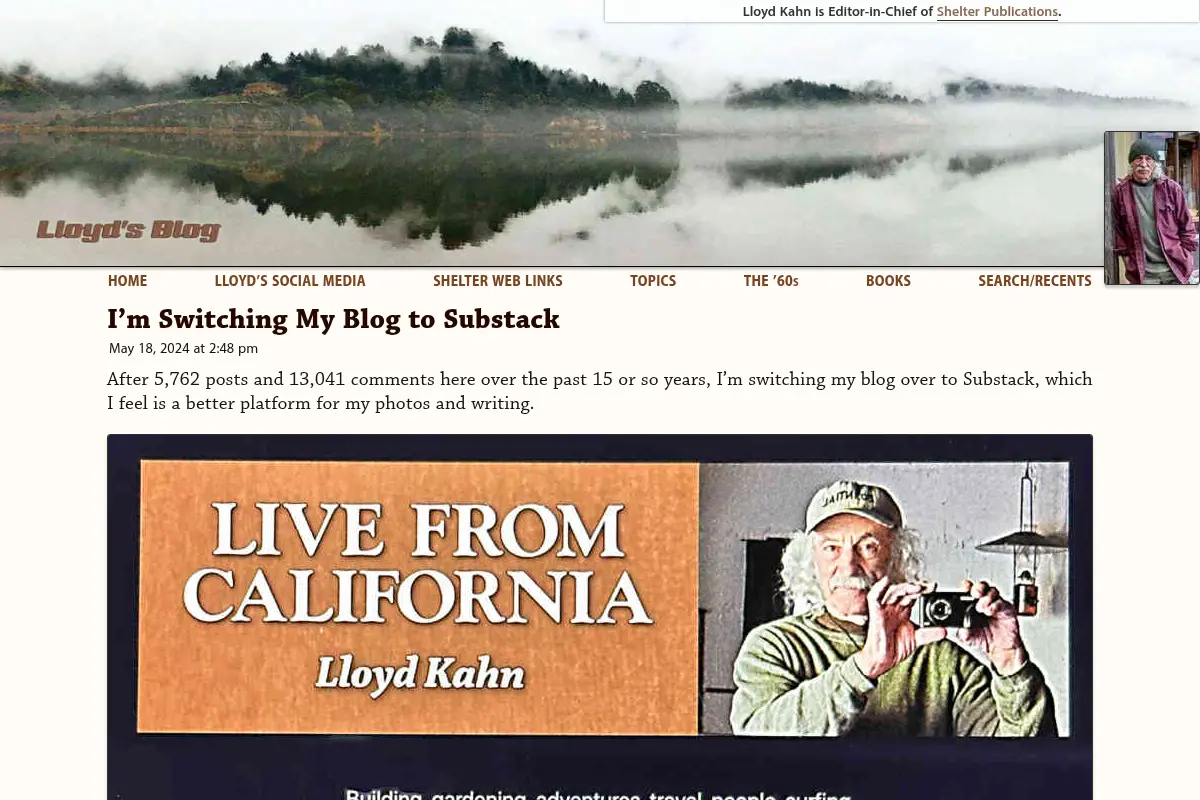 Lloyd's Blog
