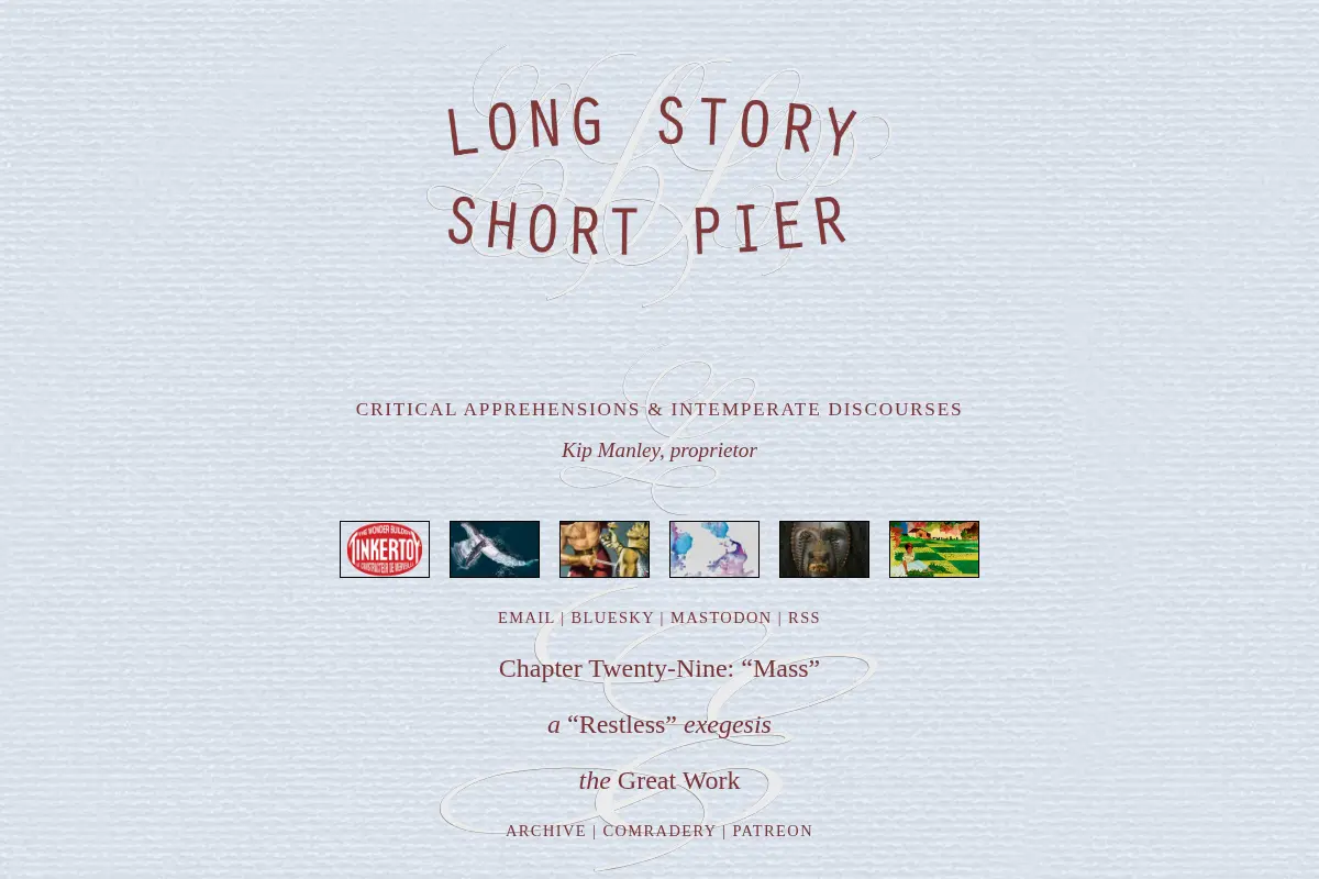 Long story; short pier.