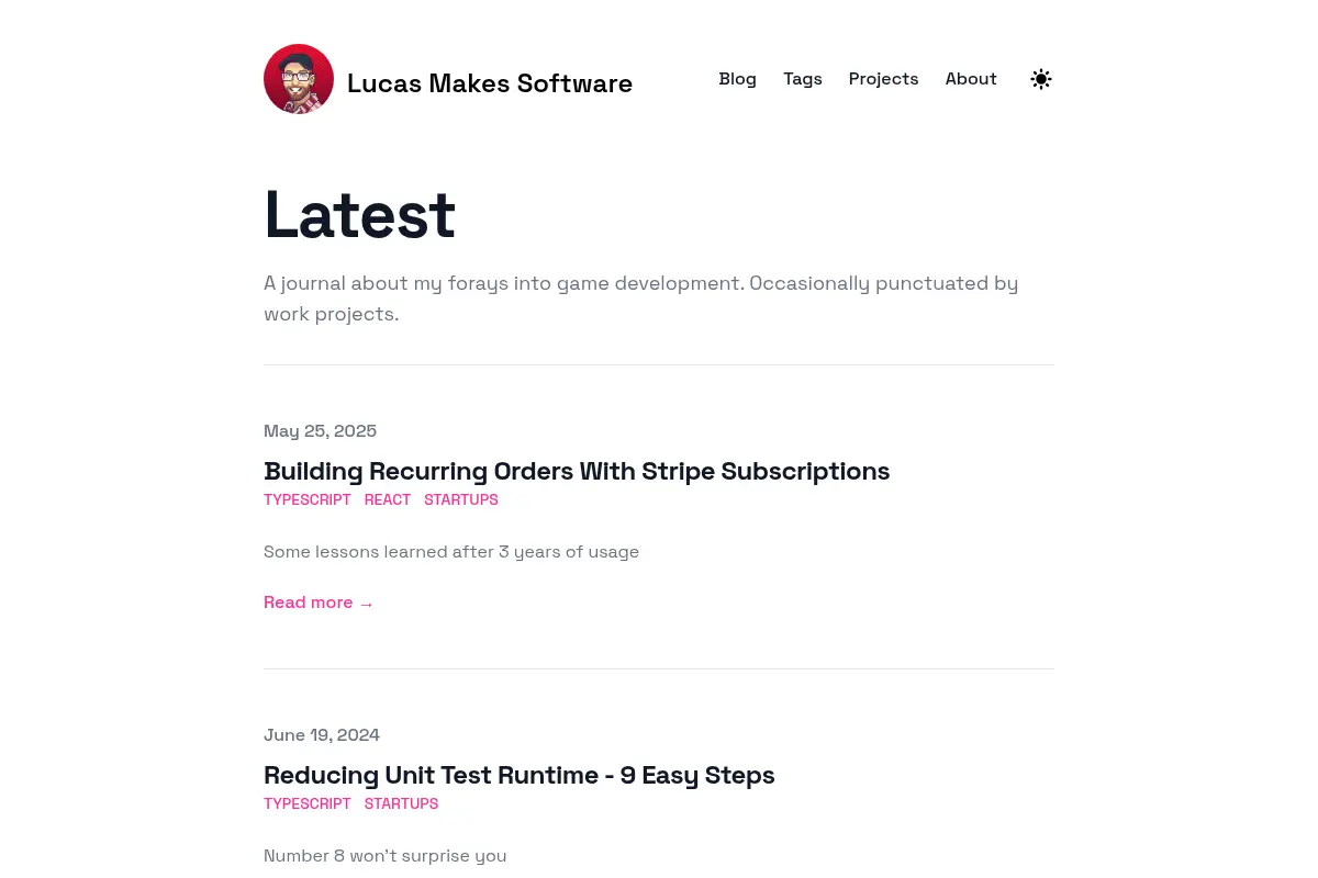 Lucas Makes Software