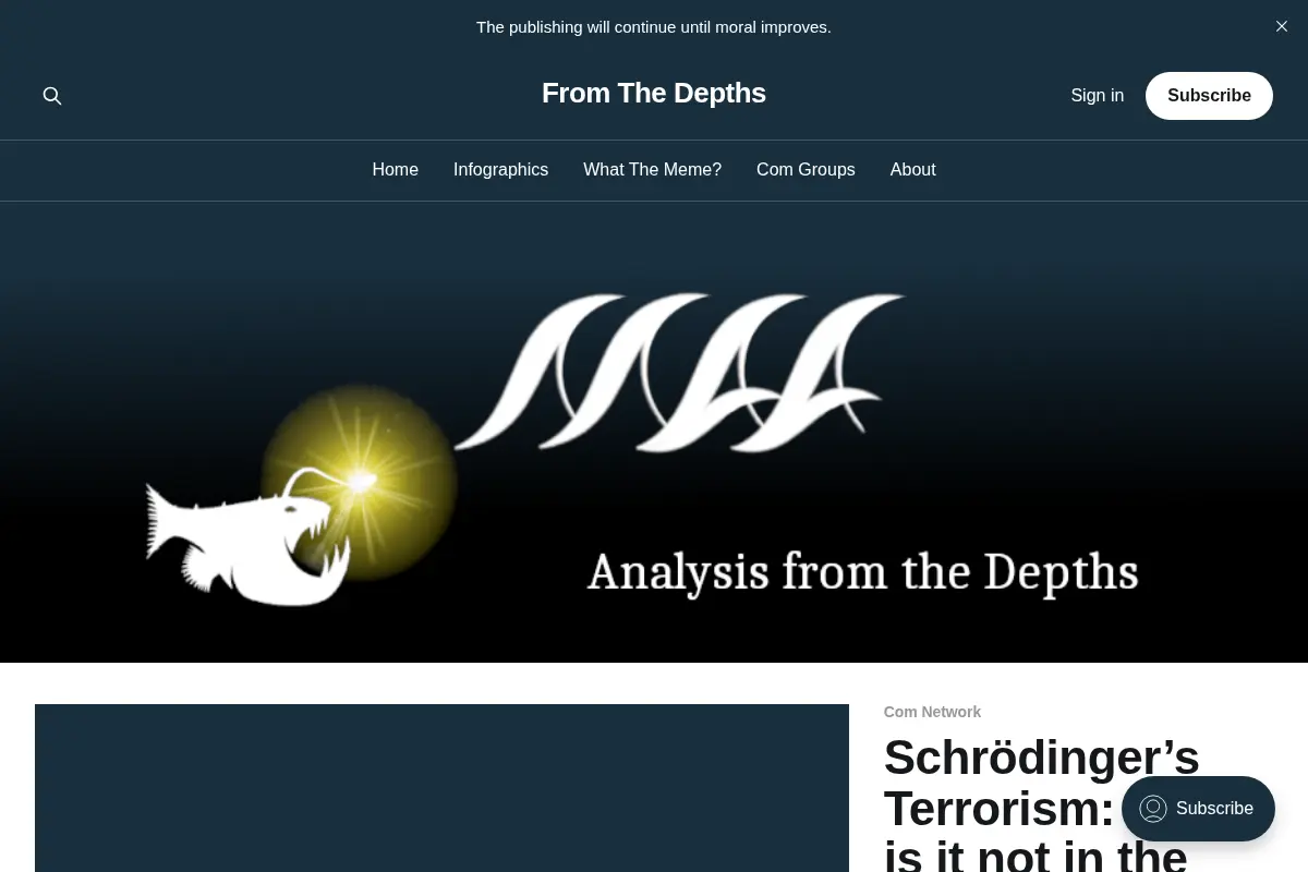 Marc-André Argentino: QAnon, 764, Terrorgram & Radicalization Research