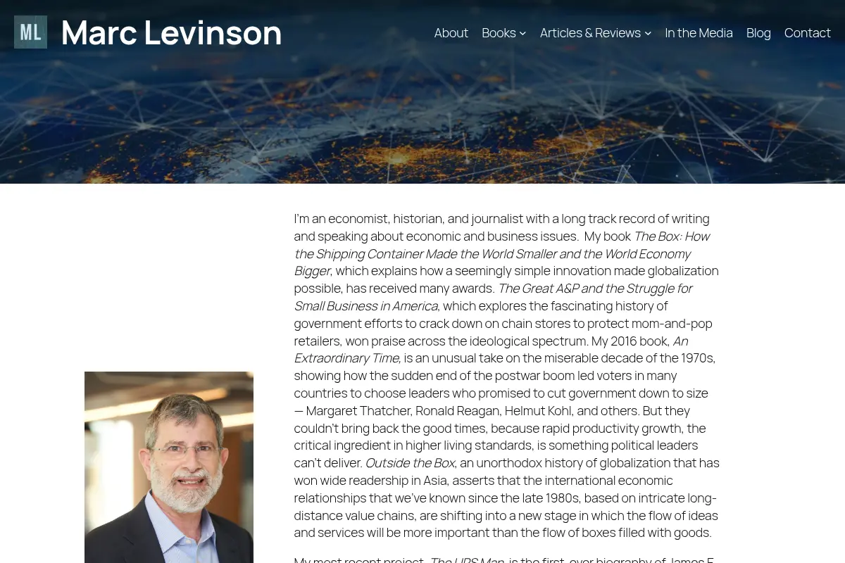 Marc Levinson – Historian | Author | Economist