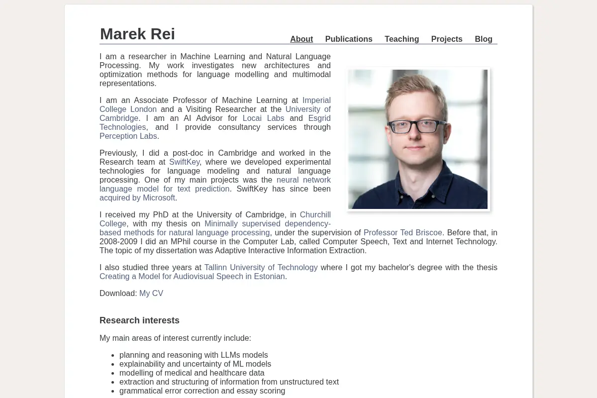Marek Rei