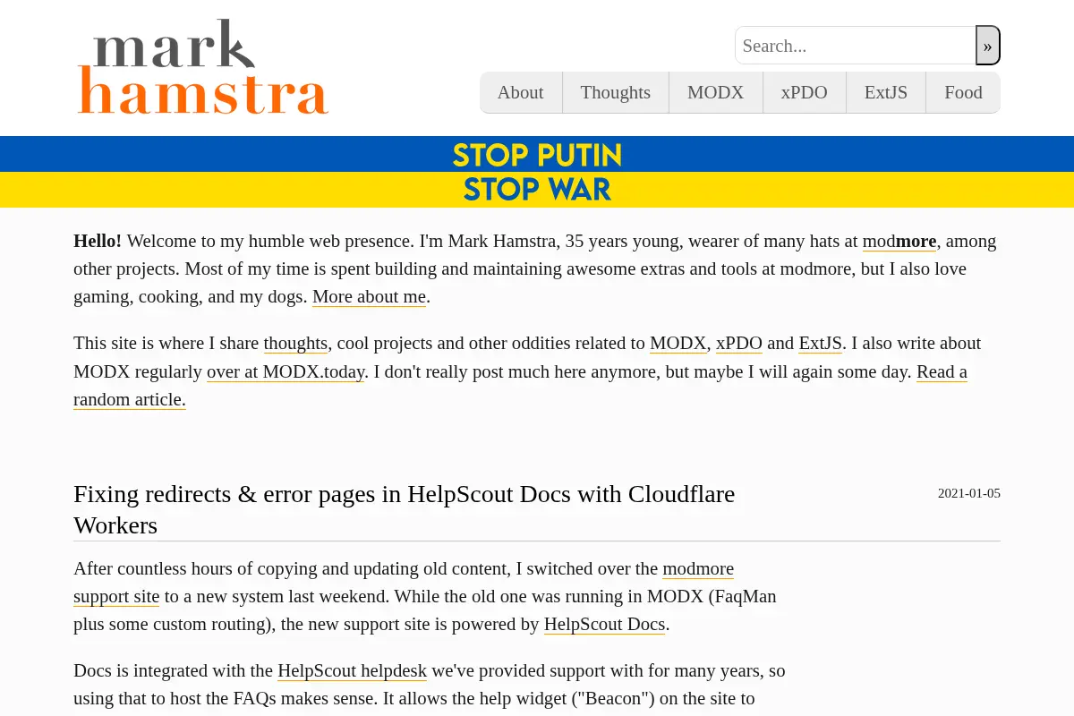 Mark Hamstra | MODX Development & Services