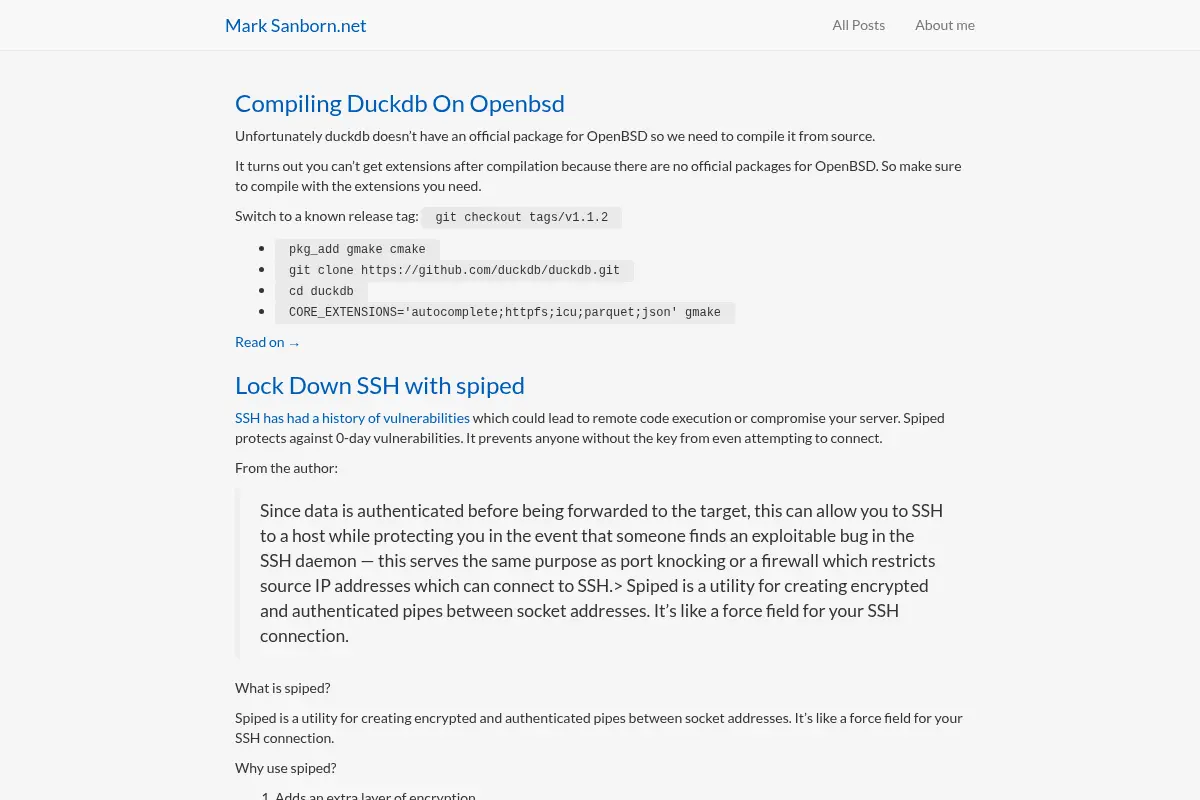 MarkSanborn.net