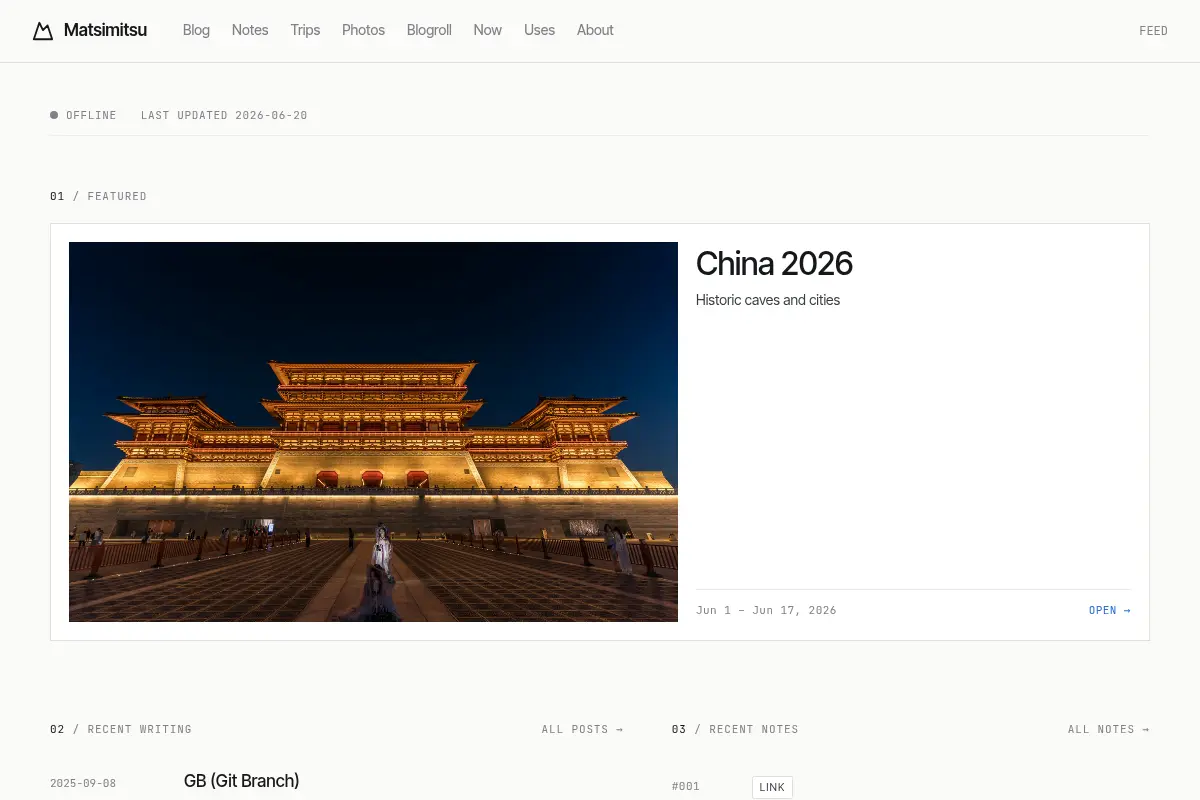 Robert Beekman's personal website