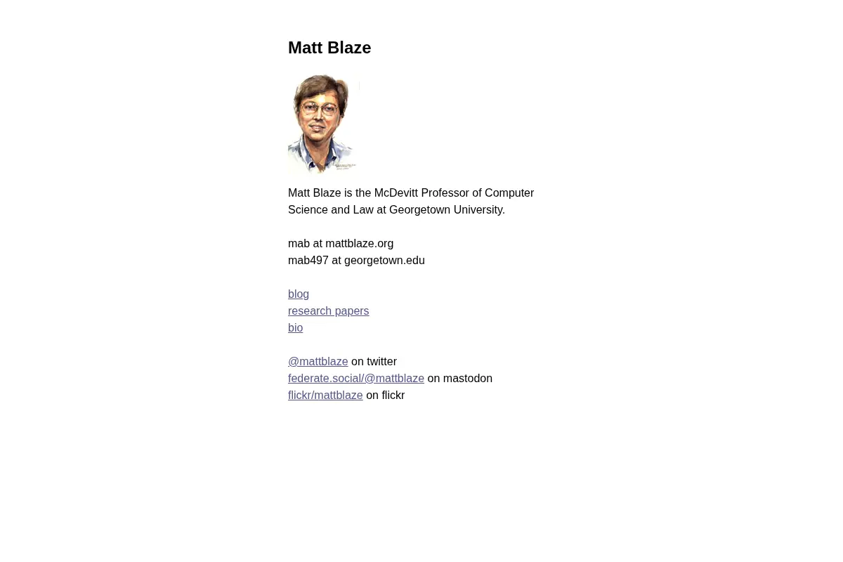 Matt Blaze