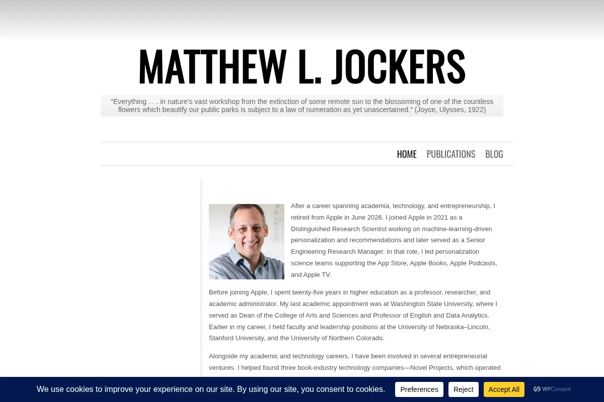 Matthew L. Jockers