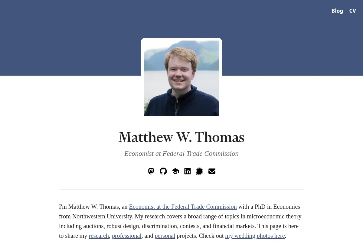 Matthew W. Thomas