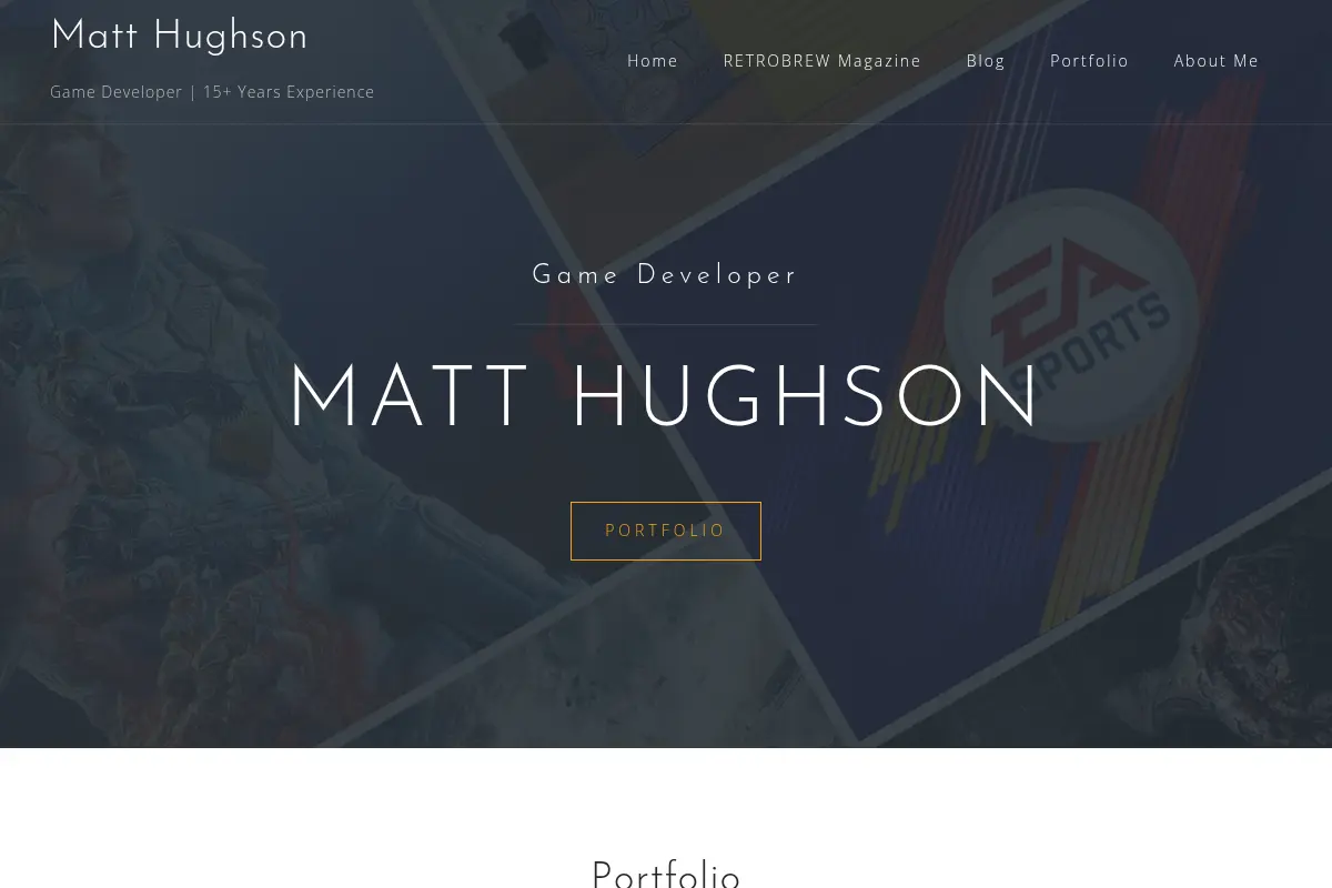 Matt Hughson – Game Developer | 15+ Years Experience