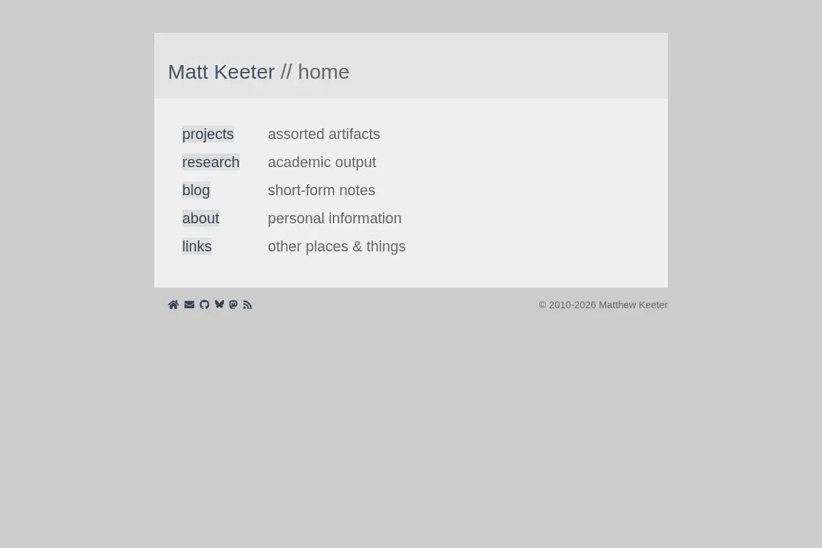 Matt Keeter