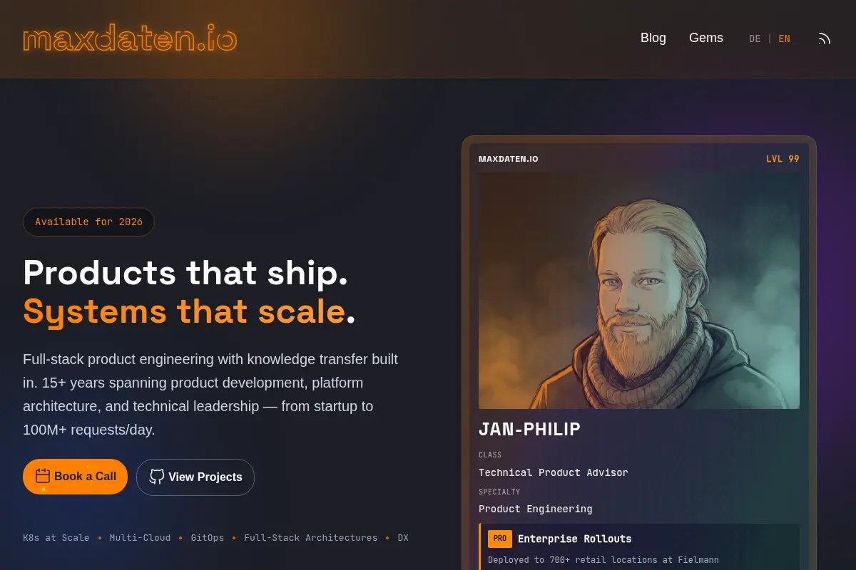 Jan-Philip Loos | maxdaten.io