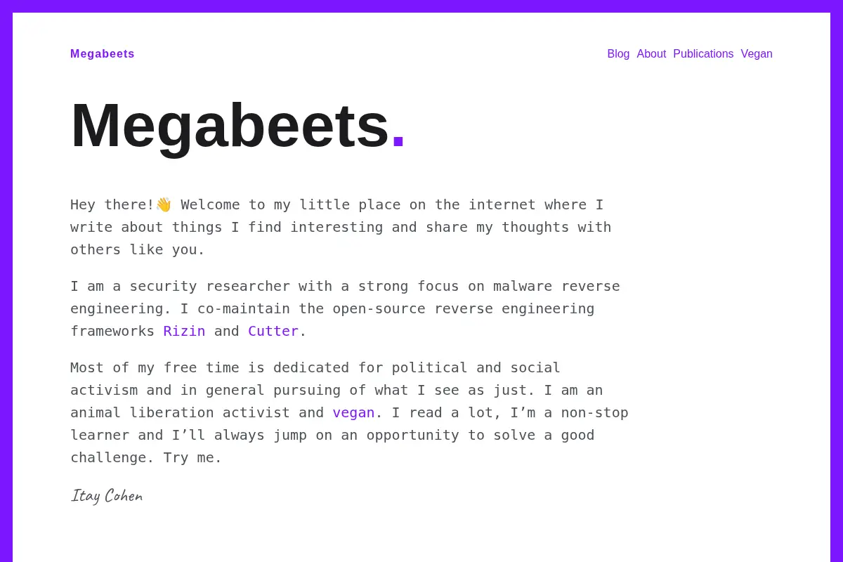 Megabeets