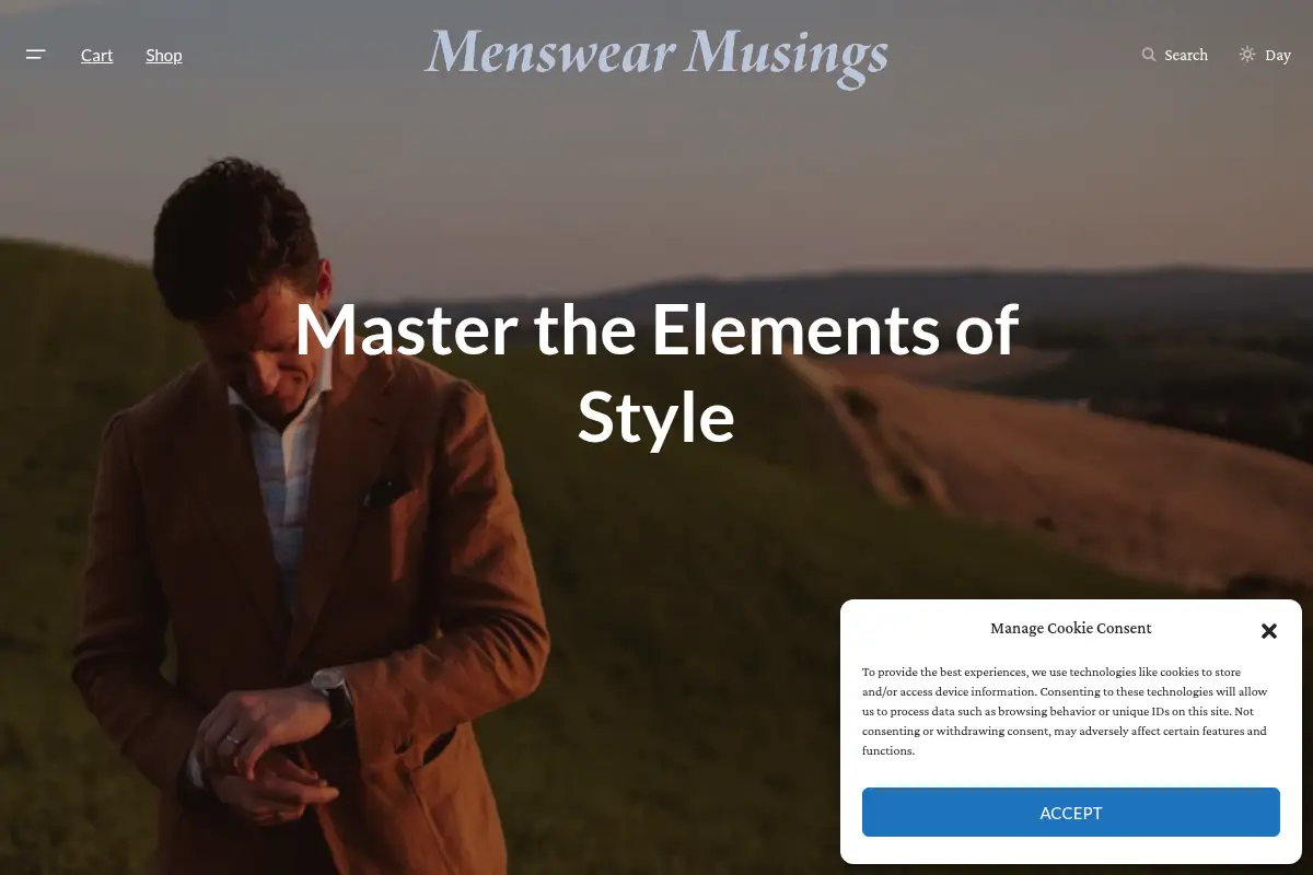 Menswear Musings