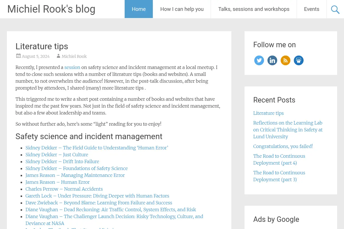 Michiel Rook's blog