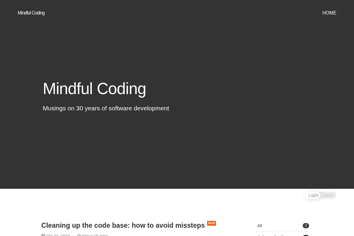 Mindful Coding