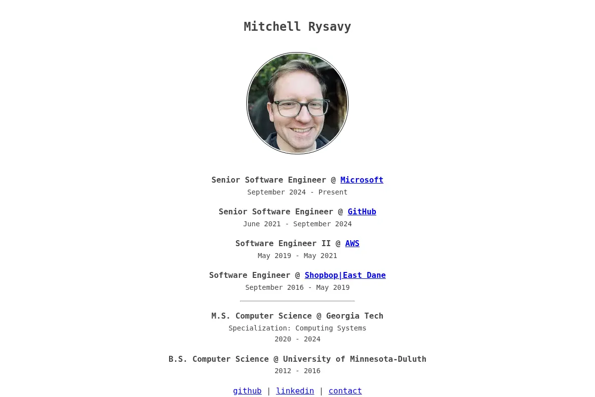 Mitchell Rysavy