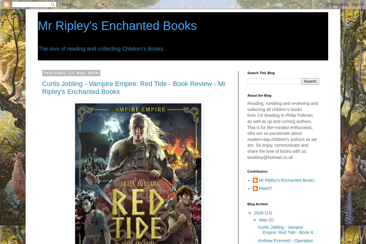 Mr Ripley's Enchanted Books