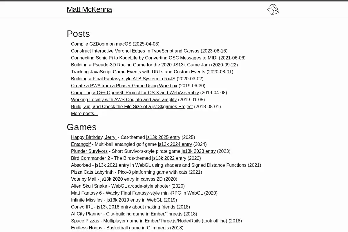 Matt McKenna | Software stuff in California.