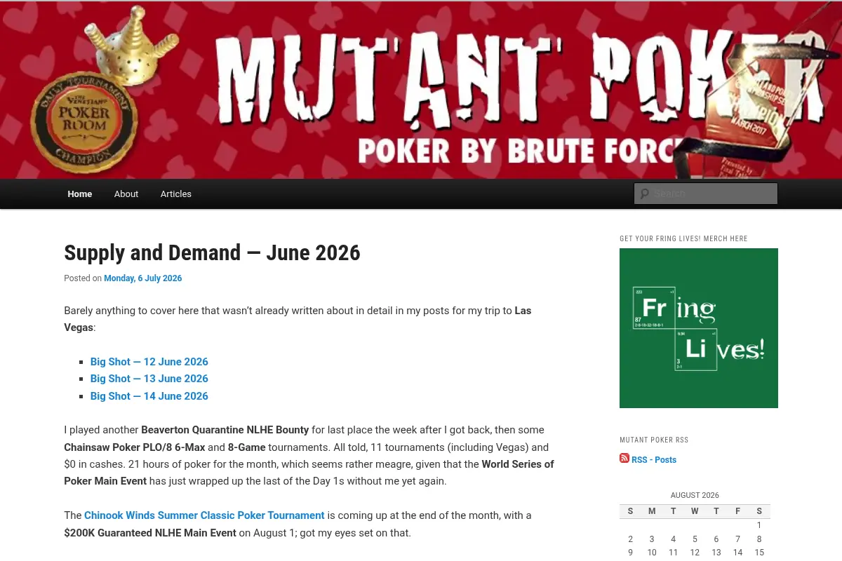 Mutant Poker