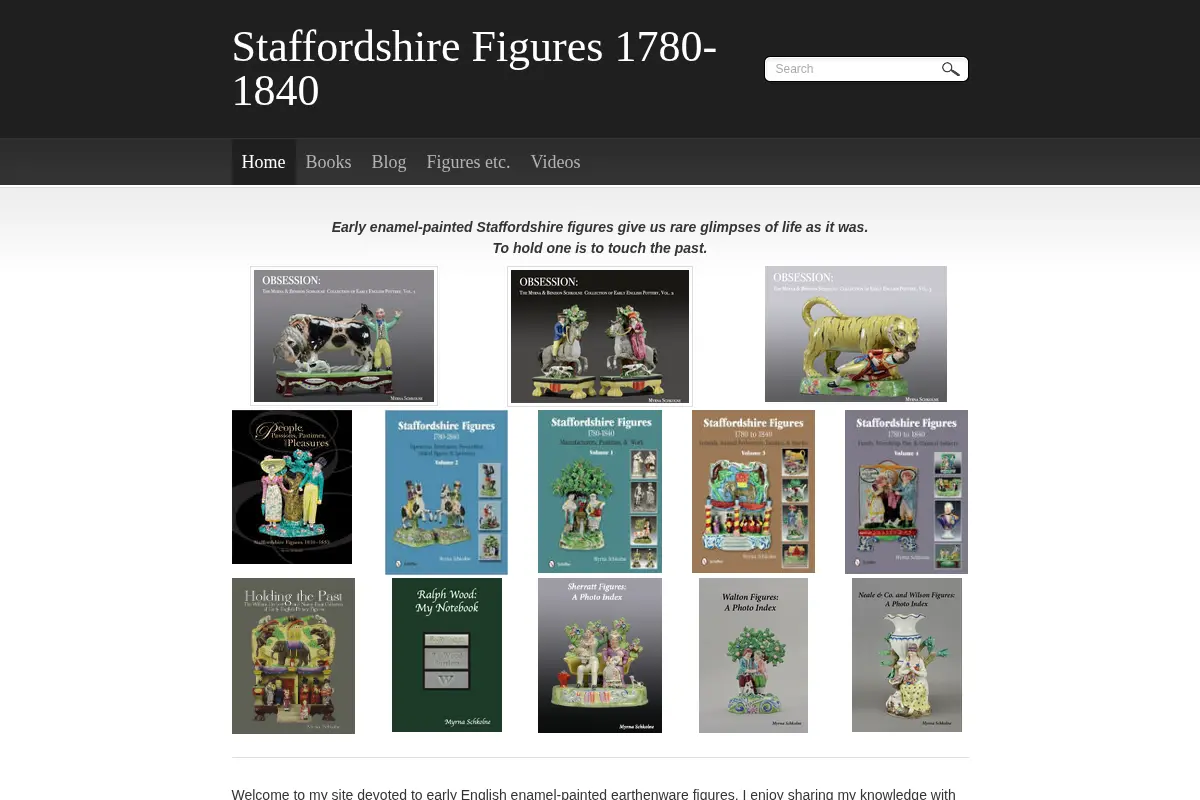 Staffordshire Figures 1780-1840