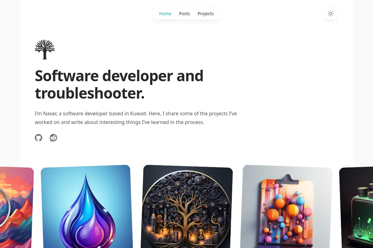 Naser Aleisa - Software developer and troubleshooter