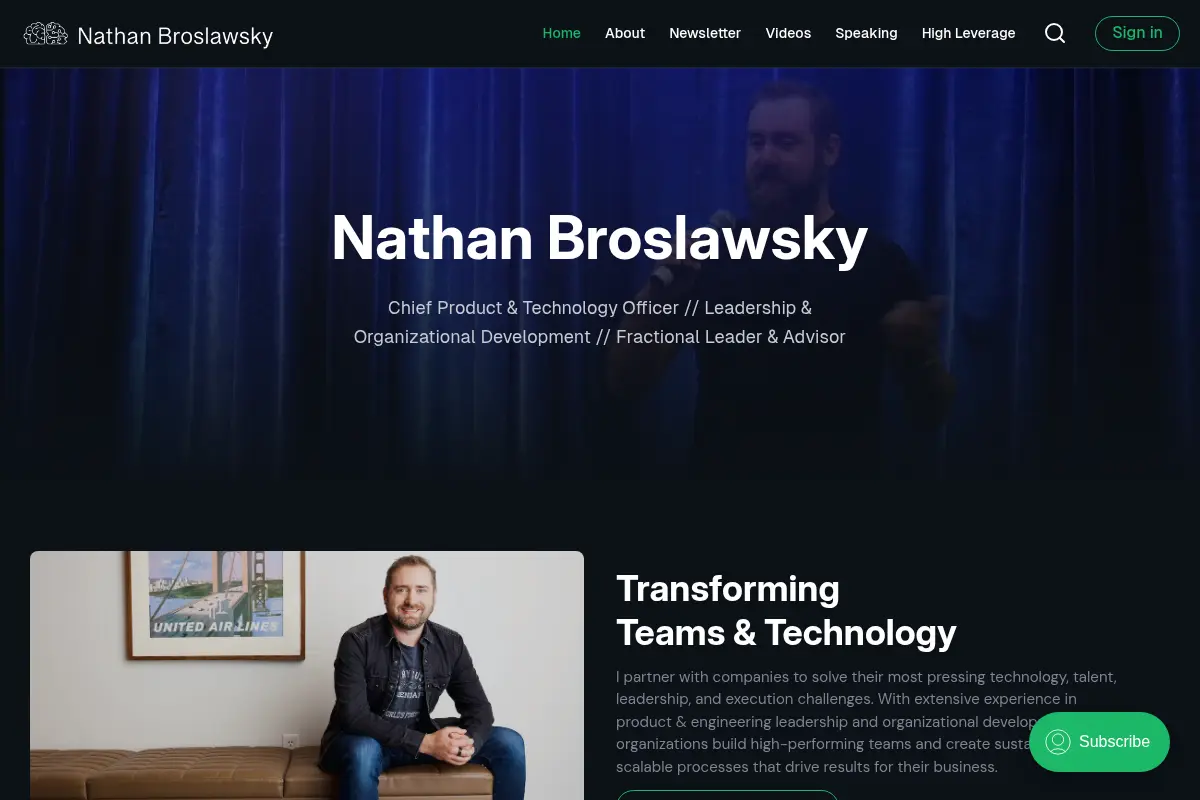 Nathan Broslawsky