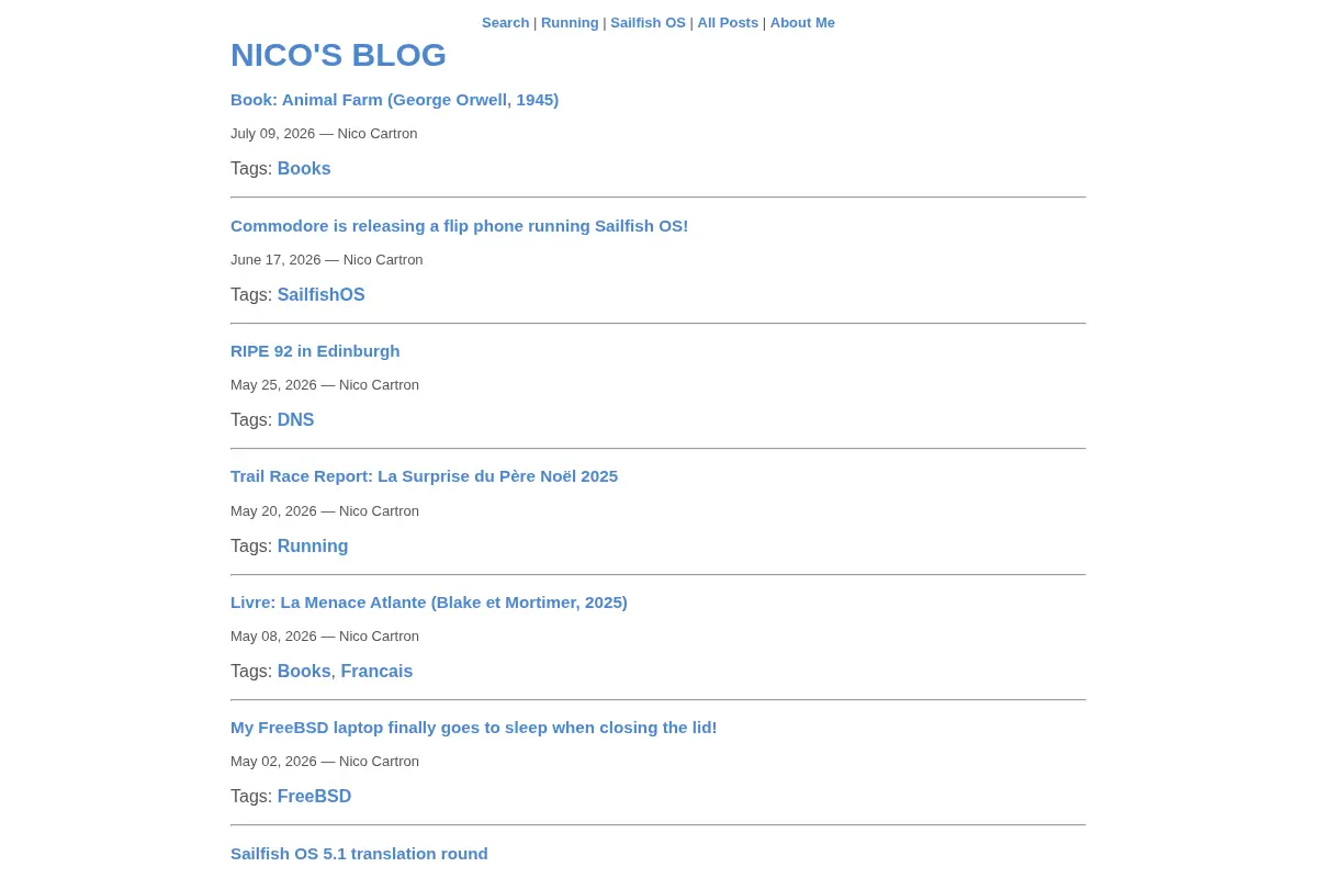 Nico's blog