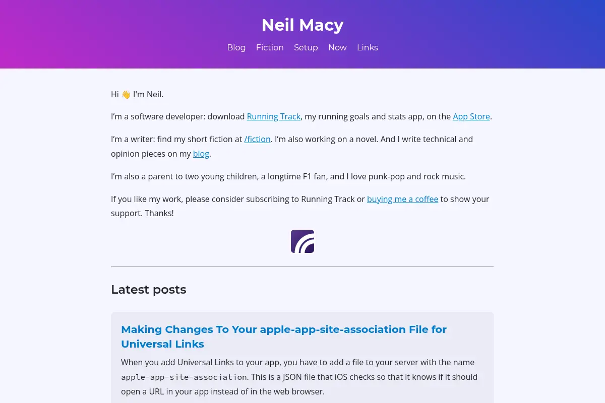 Home | Neil Macy
