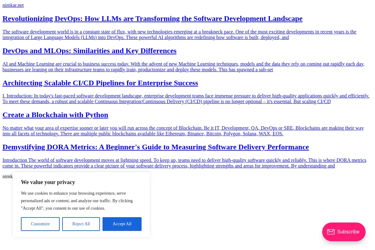 nimkar.net