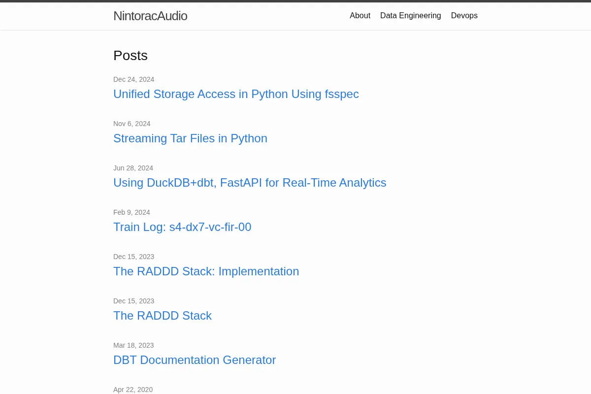 NintoracAudio