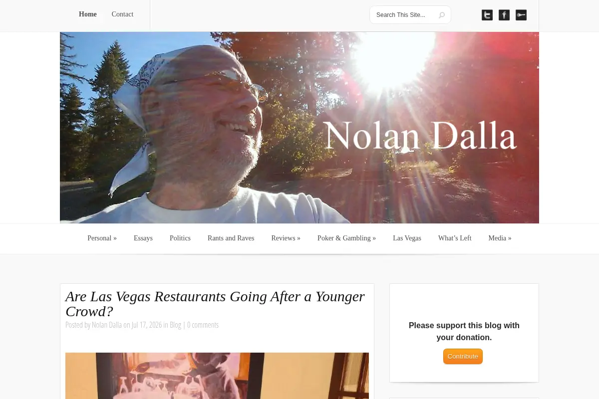 Nolan Dalla - Writings