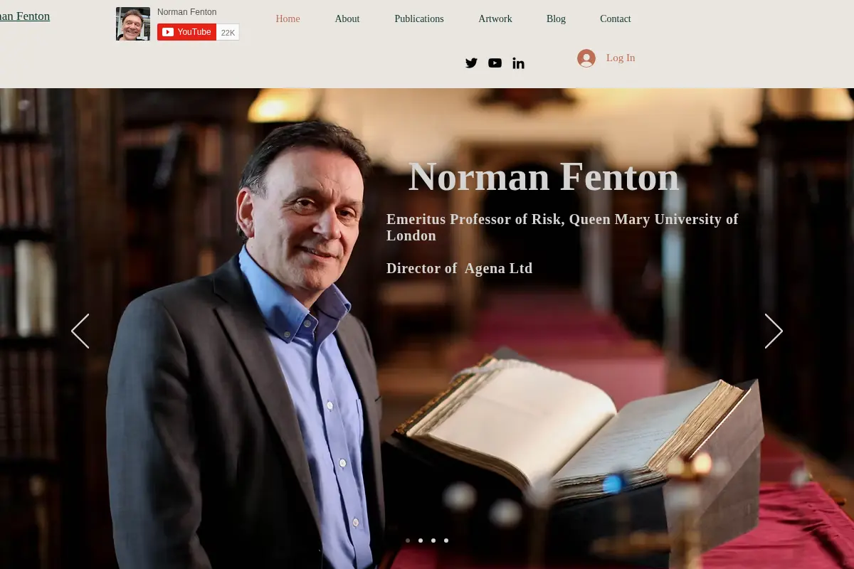 Probability, Risk and Statistics | Norman Fenton