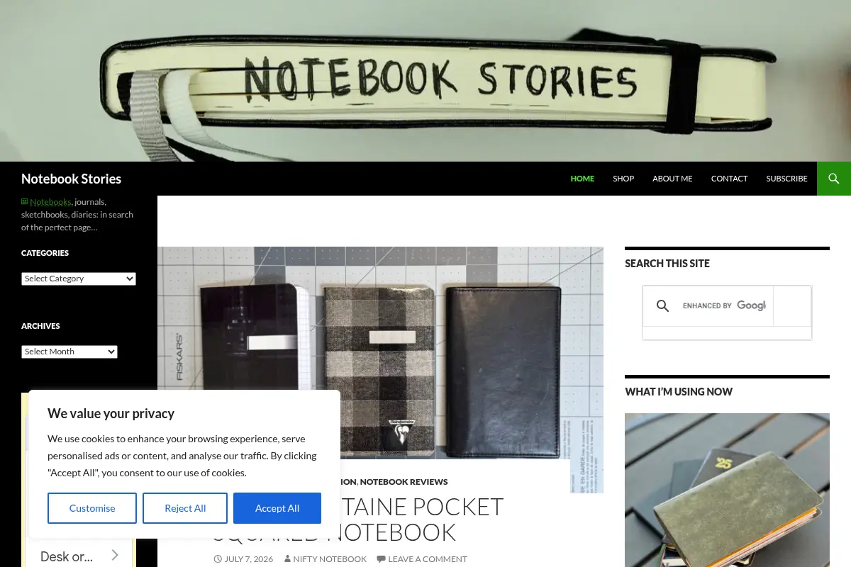 Notebook Stories
